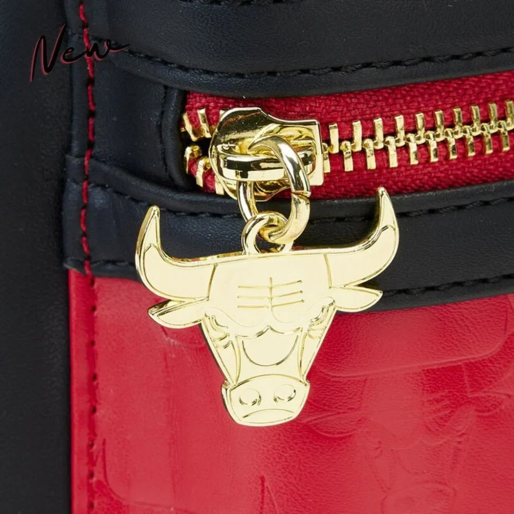 Loungefly - NBA Chicago Bulls Patch Icons Mini Backpack - Picture 5 of 7